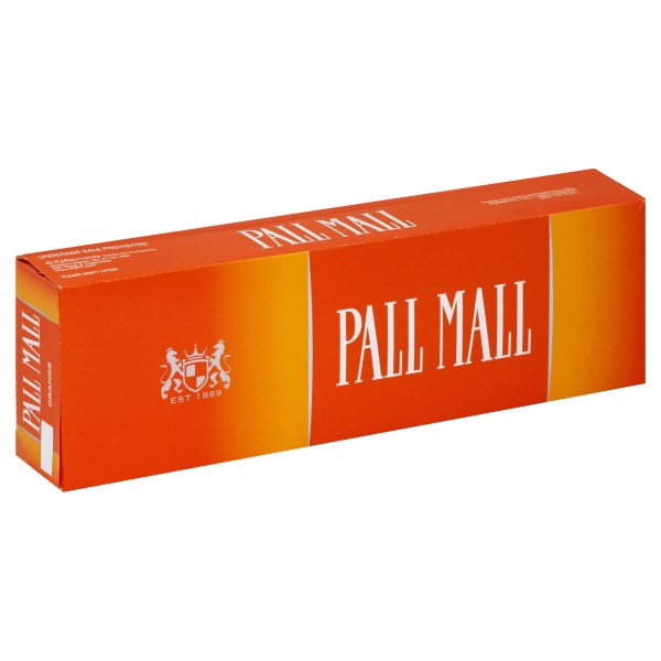 Pall Mall Orange Box Carton Cigarettes Myrtle Beach GroceriesAhead