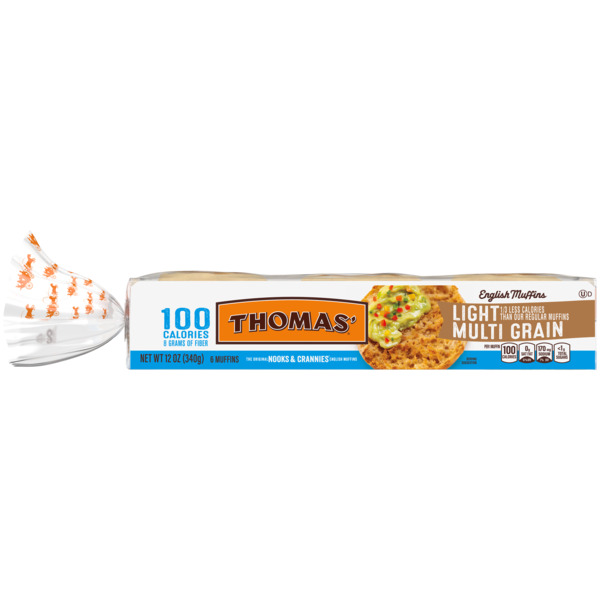 Thomas Multi Grain Light English Muffins Products Lowes Foods To Go