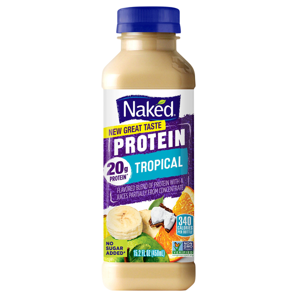 Naked Protein Zone Juice Smoothie Products Lowes Foods To Go