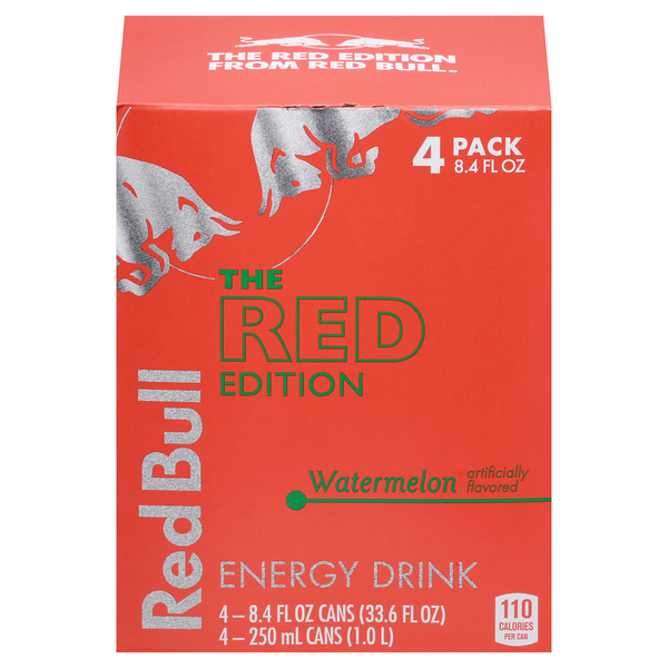 Red Bull Red Edition Watermelon Energy Drink Oz Pk Products