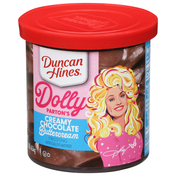 Duncan Hines Dolly Parton S Chocolate Buttercreme Frosting Myrtle