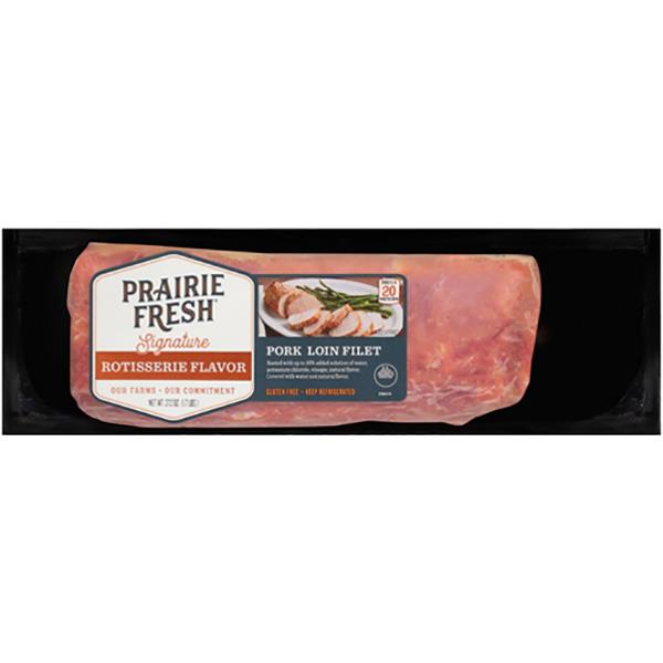 Prairie Fresh Signature Rotisserie Flavor Pork Loin Filet Products