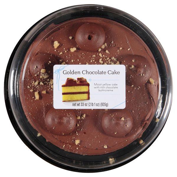 Inch Double Layer Golden Chocolate Cake Products Lowes Foods To