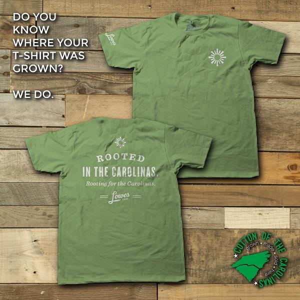 Rooted In The Carolinas T-Shirt Mens 2XL (Where Available)