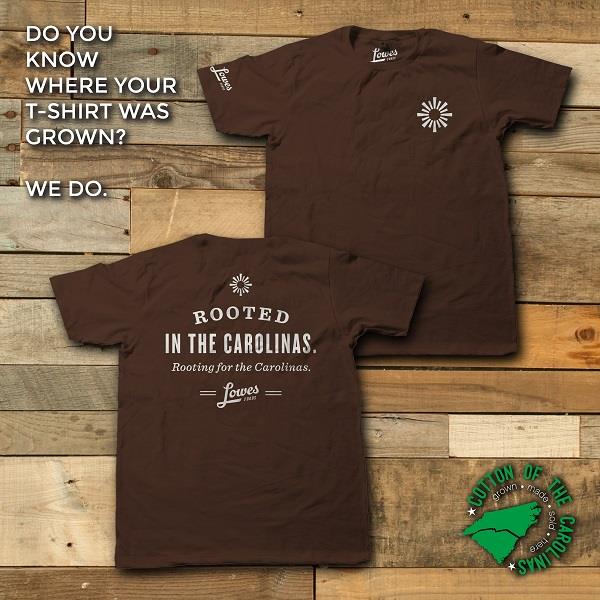 Rooted In The Carolinas T-Shirt-Ladies Medium