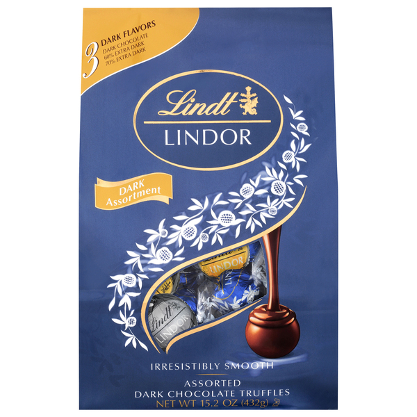 Lindor Assorted Dark Chocolate Truffles Products Lowes Foods To Go Local And Fresh Same