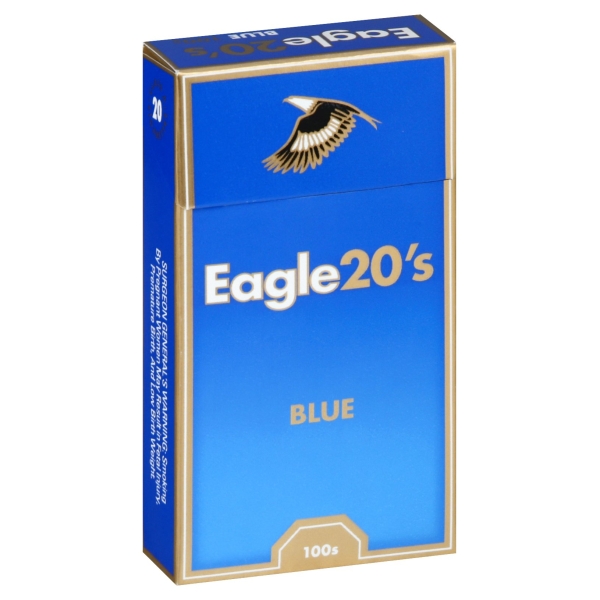 Eagle 20S Blue 100 Box Cigarettes