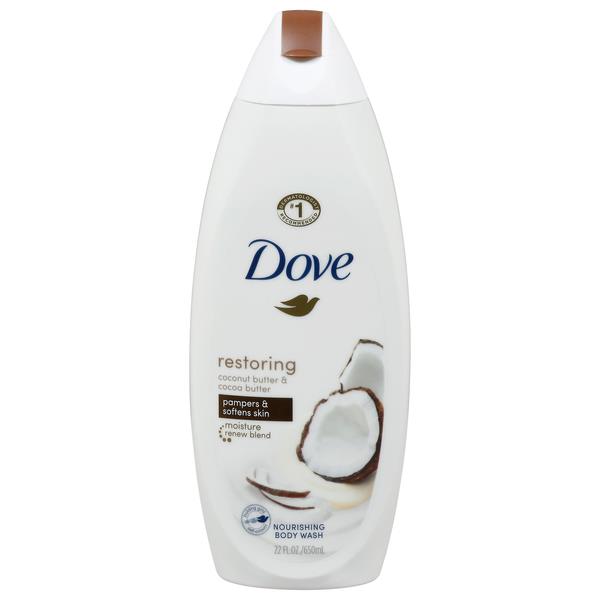 Dove Restoring Coconut Butter & Cocoa Butter Body Wash | Products ...