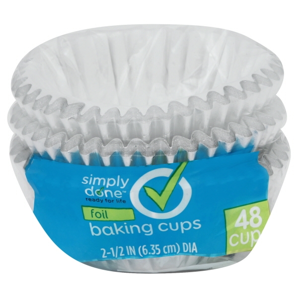 Simply Done Baking Cups Foil