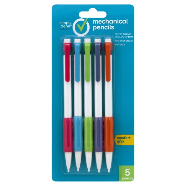 Simply Done Mechanical Pencils With Grips