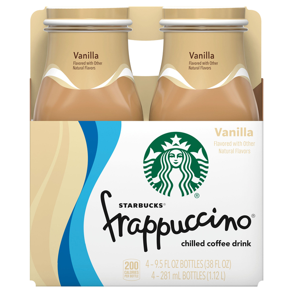 Starbucks Frappuccino Vanilla Coffee 4Pk 9.5Oz | Products | Lowes Foods ...