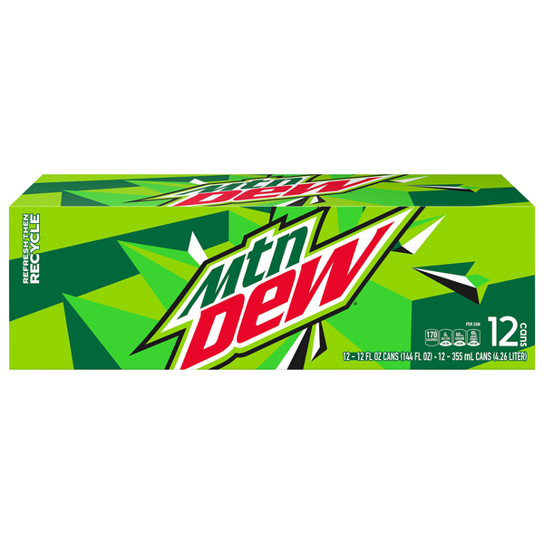 Mountain Dew 12Pk 12 Oz | Products | Lowes Foods To Go - Local and ...