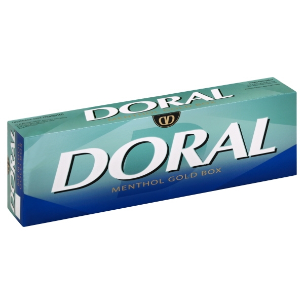 Doral Menthol Gold Box Carton