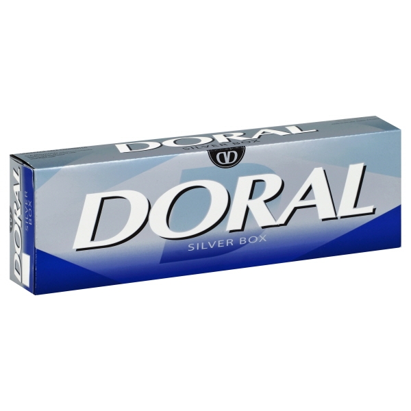 Doral Silver Box Carton