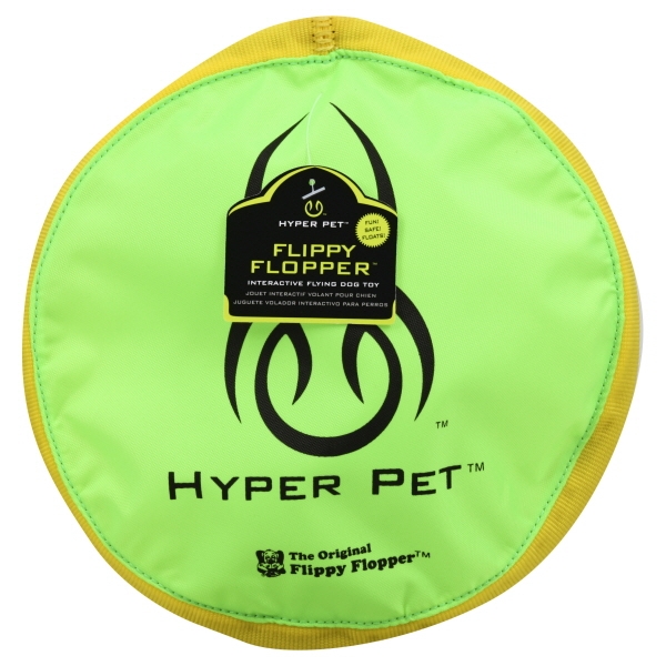 Hyper Pet 9 Flippy Flooper Interactive Flying Dog Toy