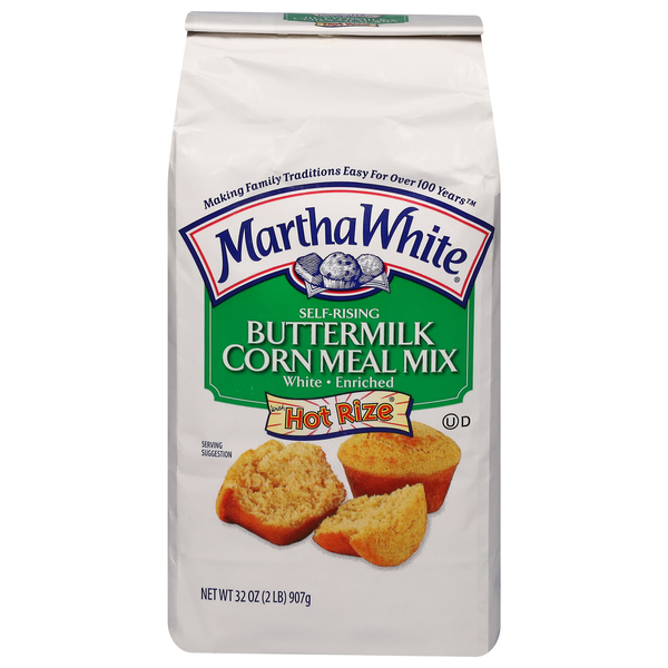 Martha White Hot Rise Self Rising Buttemilk Corn Meal Mix | Products ...