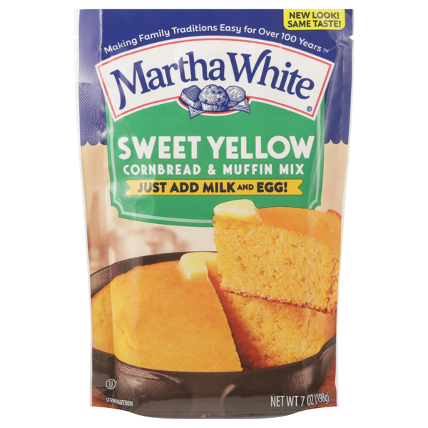 Martha White Cornbread & Muffin Mix Swt Yellow - Myrtle Beach ...