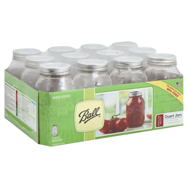 Ball Mason Jars Regular Quart