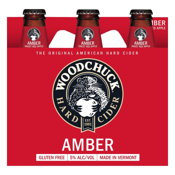 Woodchuck Hard Cider Amber 6Pk 12Oz Bottles