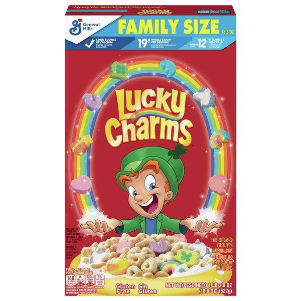 General Mills Lucky Charms Family Size Cereal - Myrtle Beach GroceriesAhead