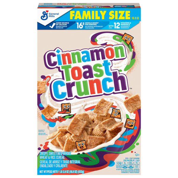 General Mills Cinnamon Toast Crunch Cereal | Products | Lowes Foods To ...