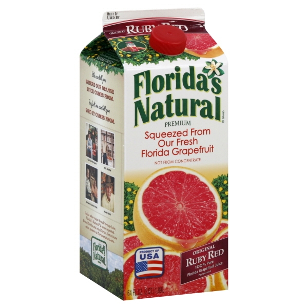 Floridas Natural Juice Ruby Red Grapfruit