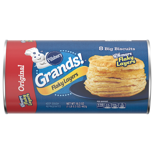 Pillsbury Grands Flaky Layers Original Biscuits - Myrtle Beach ...