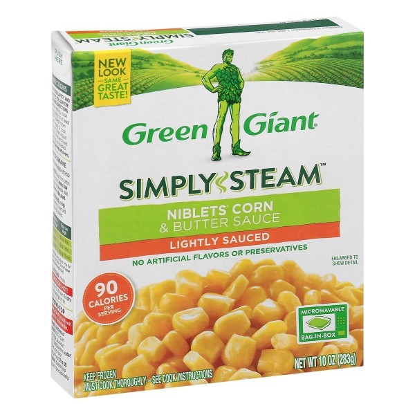 Green Giant Steamers Frozen Vegetables Niblets Corn Butter Sauce