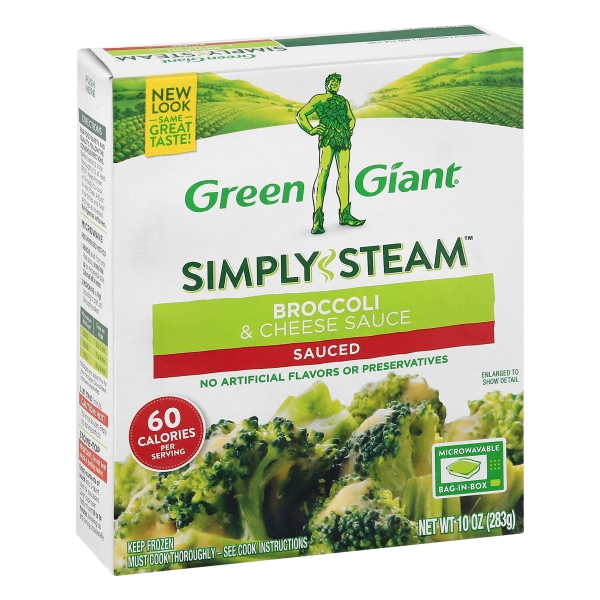 Green Giant Steamers Frozen Vegetables Broccoli Cheese