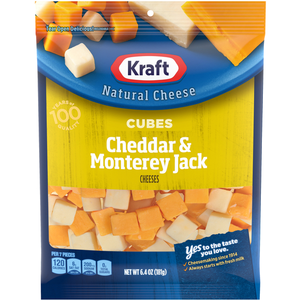 Kraft Cheddar And Monterey Jack Cheese Cubes - Myrtle Beach GroceriesAhead