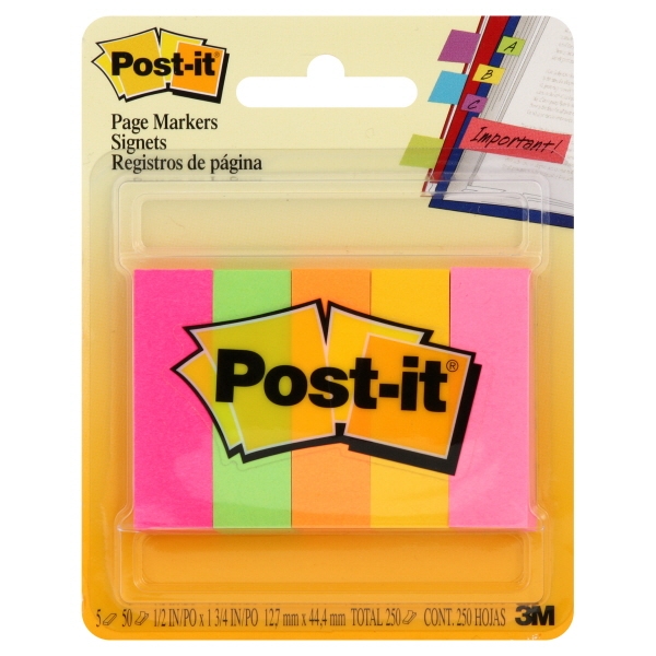 Post It Page Markers