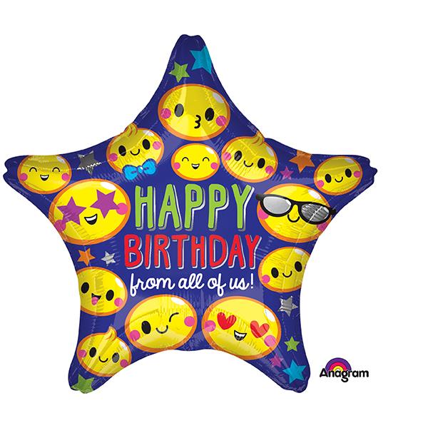 Happy Birthday From All Of Us Balloon