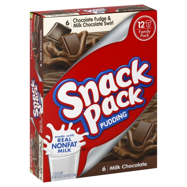 Hunts Pudding Snack Pack Chocolate Lovers Family Pack