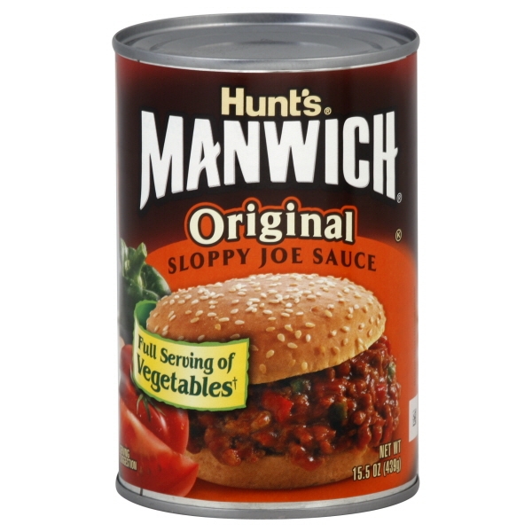 Hunts Manwich Sloppy Joe Sauce