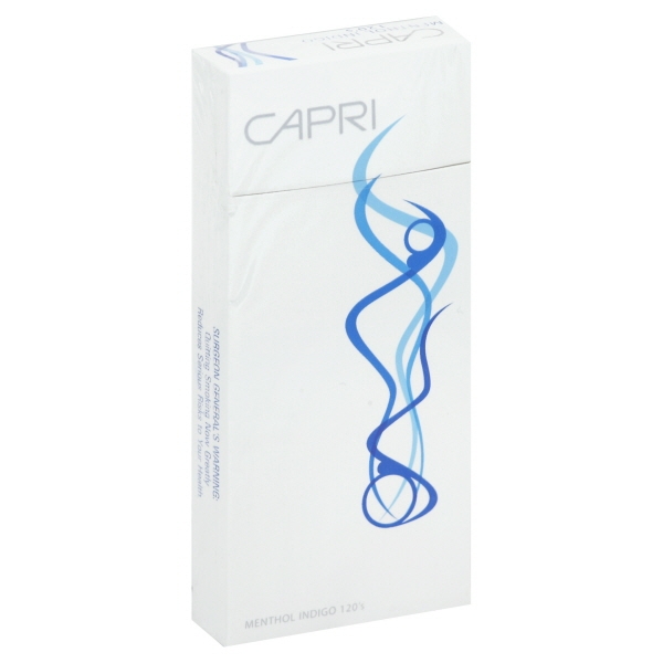 Capri Indigo Menthol 120 Box