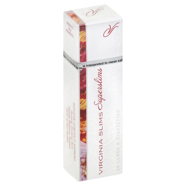 Virginia Slims Superslims Box