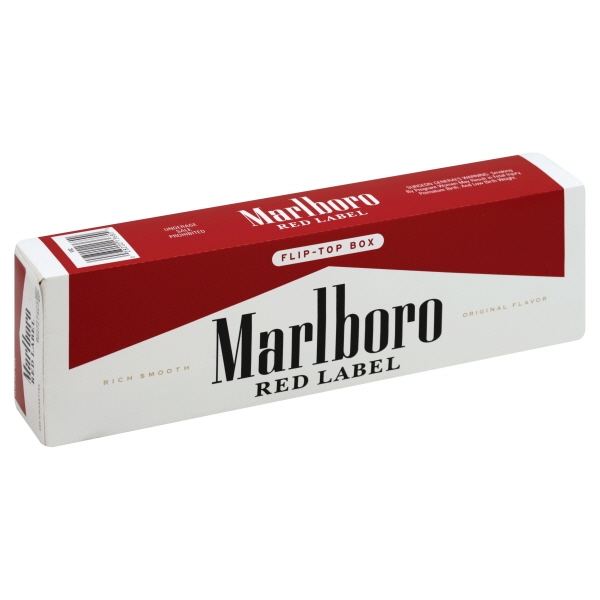 Marlboro Red Label Box Carton