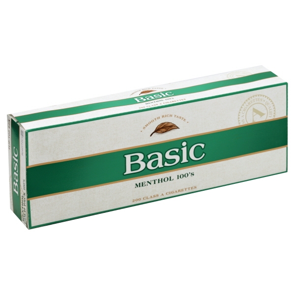 Basic Menthol Gold 100 Box Carton
