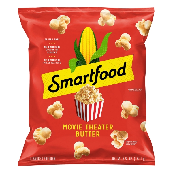 Smartfood Popcorn Movie Theater Butter
