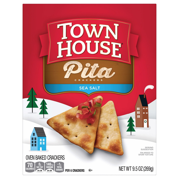 Keebler Town House Crackers Pita Sea Salt | Products | Lowes Foods To ...