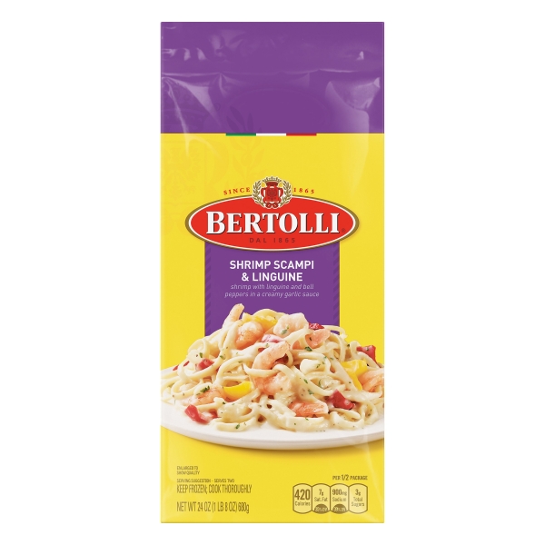 Bertolli Meal For Two Shrimp Scampi Linguine
