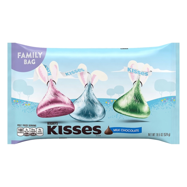 Hersheys Kisses Milk Chocolate Pastel
