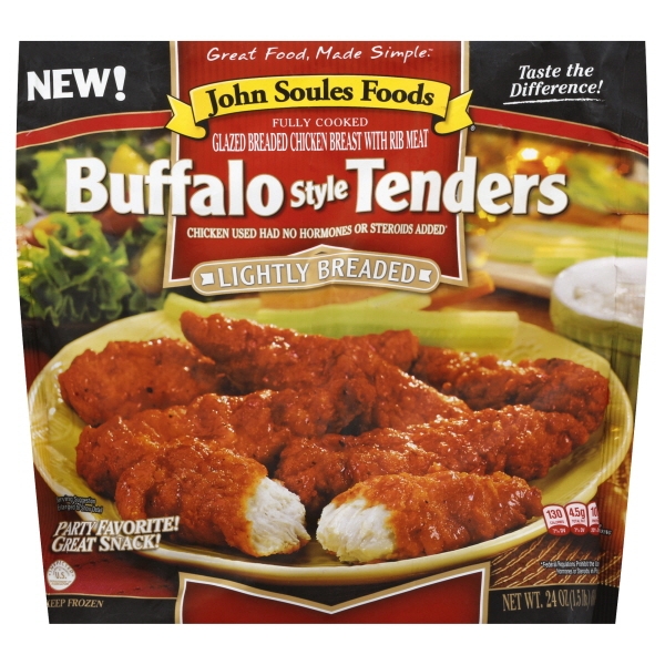John Soules Foods Fully Cooked Buffalo Style Tenders