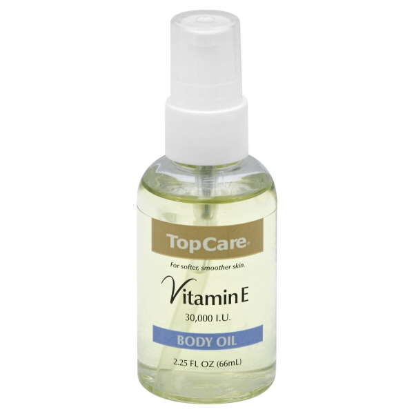 Top Care Vitamin E Body Oil With Pump 30000Iu