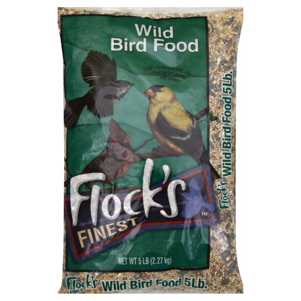 Flocks Finest Wild Bird Food 5Lb Bag