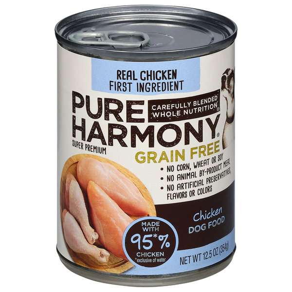 Pure Harmony Grain Free Chicken Dog Food In Can | Products | Lowes 