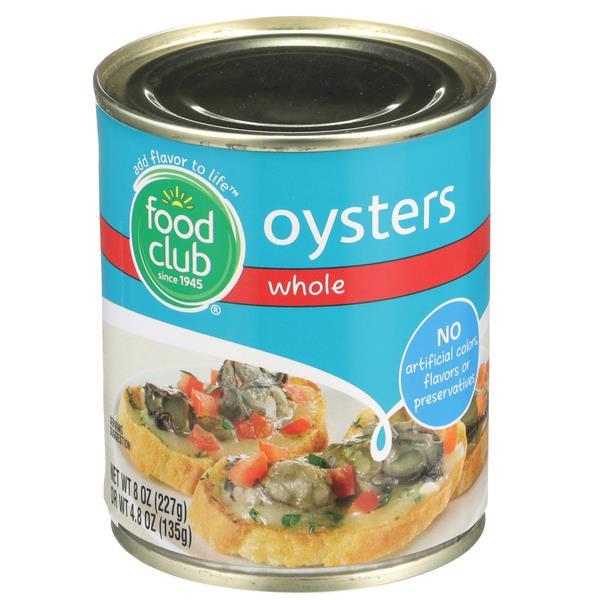 Food Club Whole Oysters Products Lowes Foods To Go Local And Fresh Same Day Grocery