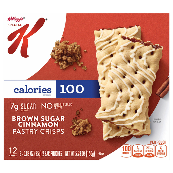 Kellogg's Special K Brown Sugar Cinnamon Pastry Crisps | Products ...