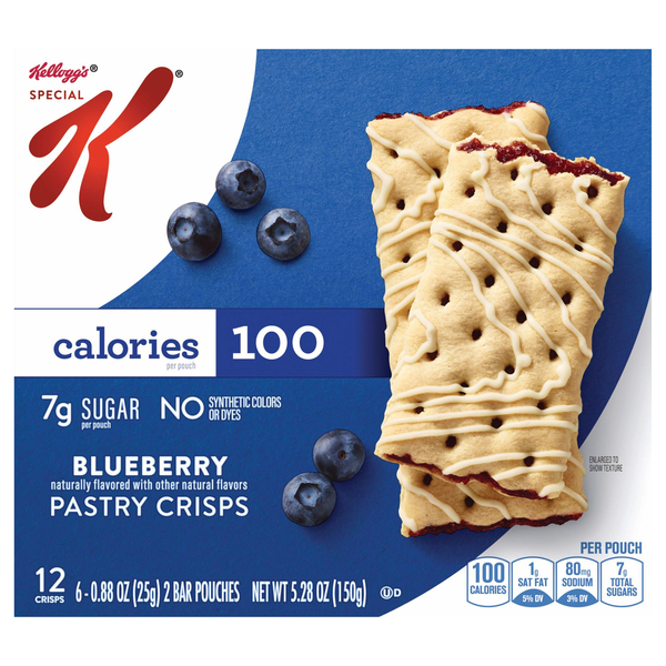 Kellogg's Special K Blueberry Pastry Crisps | Products | Lowes Foods To ...