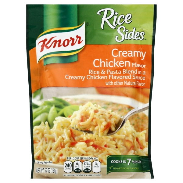 Knorr Rice Sides Creamy Chicken - Myrtle Beach GroceriesAhead